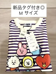 【新品タグ付き◎】BT21 Tシャツ　Ｍサイズ　半袖　Tシャツのサムネイル