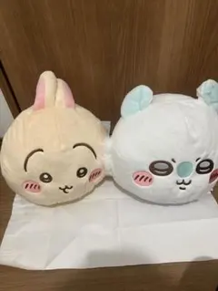 ちいかわプレミアムドームクッション うさぎ モモンガ セット
