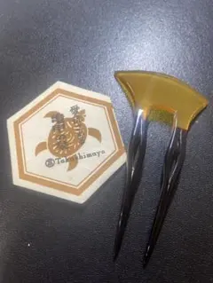 ⭐︎ ベッ甲　髪飾り　アクセサリー　昭和レトロ　ヴィンテージ　高島屋　遺品整理