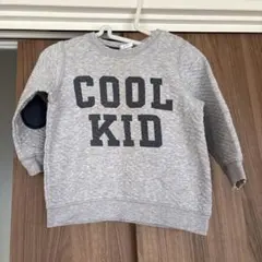 COOL KID スウェットトレーナー グレー