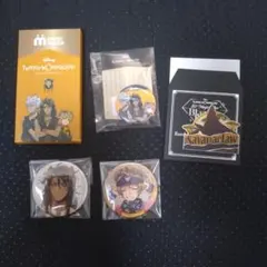 ツイステ　サバナクロー寮セット　缶バッチ　ネイルシール　ステッカー