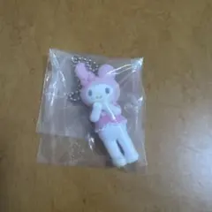 マイメロ　ミニチュアフロッキーマスコット　ガチャガチャ♡マイメロディ