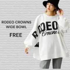 《RODEO CROWNS》Big Logo Biggyスウェット フリーサイズ