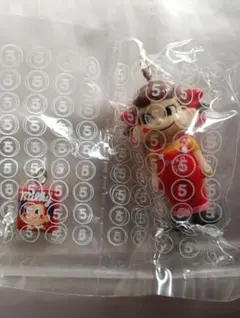 不二家 ペコちゃん ミルキー チャームセット