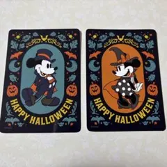 ディズニーストアじゃんけんカード ハロウィン ミッキー ミニー