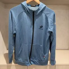 LOTTO パーカー ブルー Mサイズ
