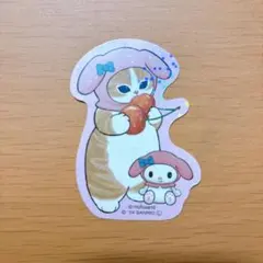 モフサンド　サンリオ　ステッカー　マイメロ