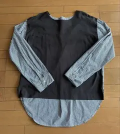 A DAY IN THE LIFE アデイインザライフ 長袖 切り替えシャツ