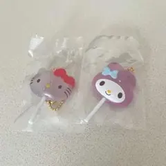 サンリオキャラクターズ　カラフルキャンディチャーム　ガチャ　キティ　マイメロ