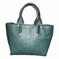 美品】ヒロフ フォルトゥーナ レザートートバッグ L 現行品 グレー 