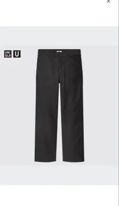 ユニクロU ワイドフィットワークパンツ 黒 ニードルズ JWAのサムネイル