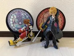 キングダムハーツ　一番くじ ロクサス ソラ フィギュア 2体セット