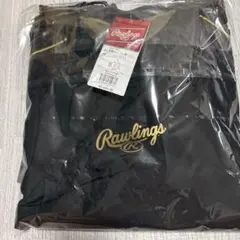 新品 Rawlings 半袖ウインドシャツ L ブラック