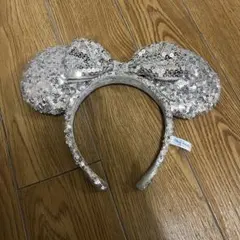 ディズニー ミニーマウス風スパンコールカチューシャ