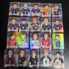 ハイキュー!!キラコレカード5　20枚　烏野・音駒・梟谷・稲荷崎・戸美