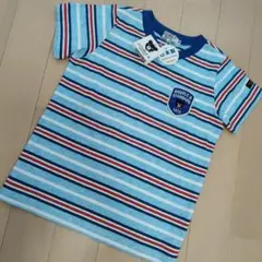 新品 100 ミキハウス　ダブルビー　Tシャツ　半袖　ボーダー