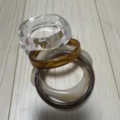 アクリルバングルセット 4個