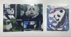 呪術廻戦　パンダ　ポスター　缶バッジ　2点セット