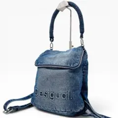 【新品未使用】 Desigual デシグアル デニム リュック 3way バッグのサムネイル