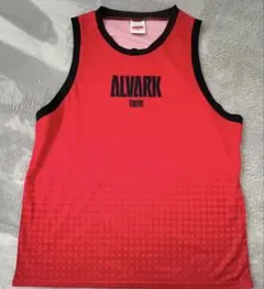 希少‼️新品ALVARK TOKYO バスケットボール ユニフォーム レッドデイ