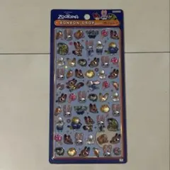 ボンボンドロップシールミニ ズートピア