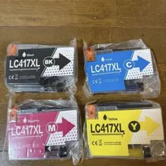 ブラザー用　LC417-XL 互換インクカートリッジ 4色セットのサムネイル