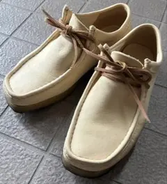 未使用クラークスワラビーClarks Wallabee26.0cmサンドベージュ - メルカリ