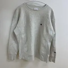 チャンピオン　リバースウィーブ　青単色タグ　復刻　グレー　M