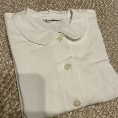 【美品】familiar 100 ホワイト 長袖シャツ