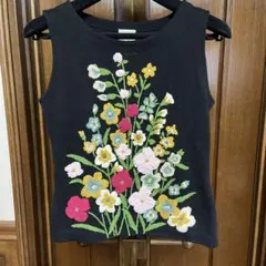 村上隆 もののけ京都 花柄 半袖Tシャツ 黒 - メルカリ