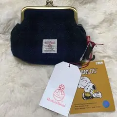 Harris Tweedしまむらコラボ♡スヌーピーがま口ポーチ 定価2420円