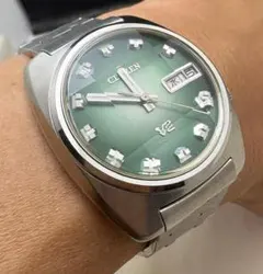 418/稼働 美品 72年 シチズン セブンスター V2 9面カットガラスのサムネイル