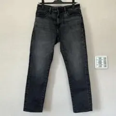 ★●ユニクロUNIQLO★ウルトラストレッチジーンズ★30/76cm★ブラック