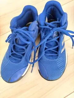adidas バスケットボールシューズ ブルー 21.5cmのサムネイル
