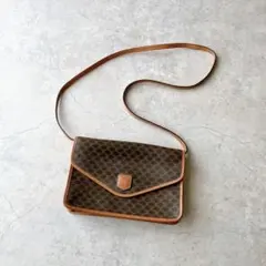 CELINE マカダム柄 クラッチ ショルダーバッグ イタリア製 セリーヌ