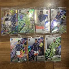 日本代表 サッカー　ウエハース　カードセット