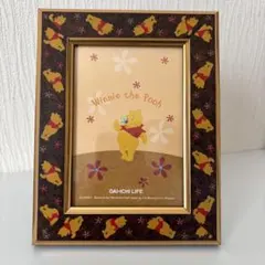 木製フォトフレーム　ディズニー　くまのプーさん　⭐️未使用