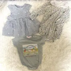 【美品】petit main ハイジ　ロンパース　80cm