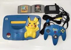 動作確認済 Nintendo 64 本体 ピカチュウバージョン すぐ遊べるセット