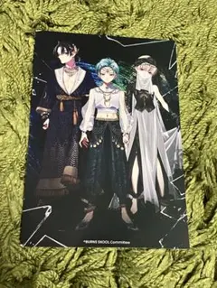 バーンズスクール マチアソビ グルメハント ポストカード 徳島限定