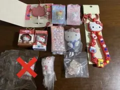 キティ ご当地 根付け ベビーカステラ りんご 当時物 フィギュア
