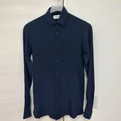 エディ期Saint Laurent シルクシャツ ネイビー 40Sサイズ15AWのサムネイル