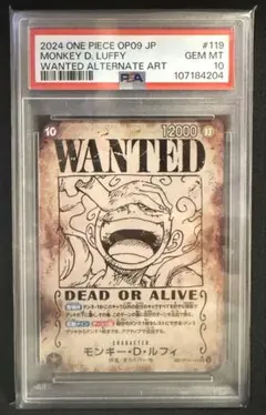 2026年最新】psa10 ルフィ 手配書の人気アイテム - メルカリ