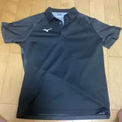 Mizuno ミズノ　ブラック ポロシャツ XL