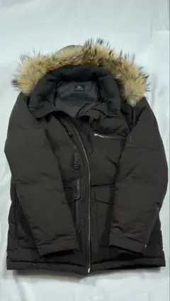 ラコステ ダウンジャケット 羊革 たぬき毛使用 【美品】 LACOSTE値下げ中