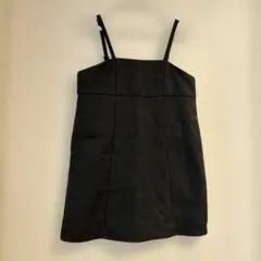 黒　ジッパー付きジャンバースカート