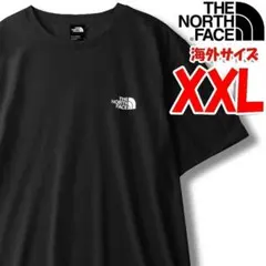 ノースフェイス Tシャツ 黒 ワンポイント 新品 海外XXL 日本4L相当 sd