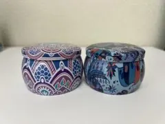 Abrief キャンドル　ヴィンテージ空き容器　2個セット