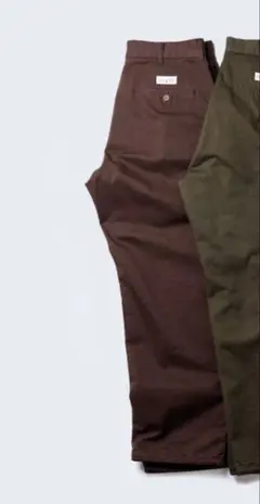BIKE CHINO パンツ ブラウン
