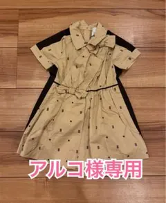 BURBERRY 星柄シャツワンピース 18M 86cm